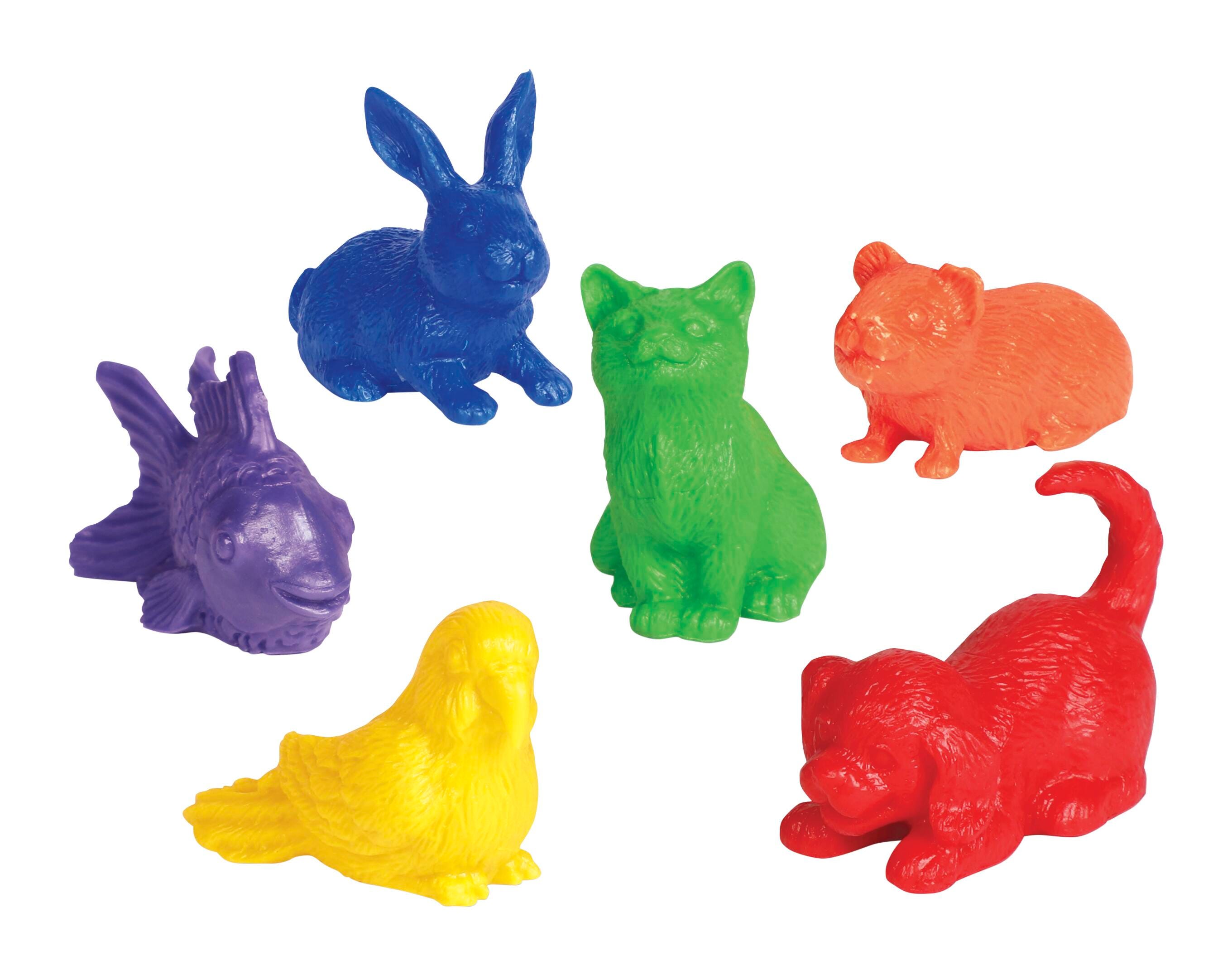 Learning Resources Pet Counters, Set of 72 1303612